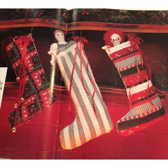 CHRISTMAS YEAR-ROUND NEEDLEWORK & CRAFT IDEAS PREMIER ISSUE, VOL. 1, NO. 1 - Picture 7 of 12